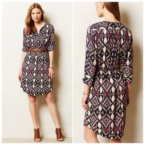 Mira Ikat Shirtdress